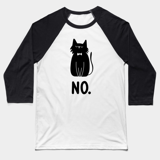 No. Baseball T-Shirt by krimons